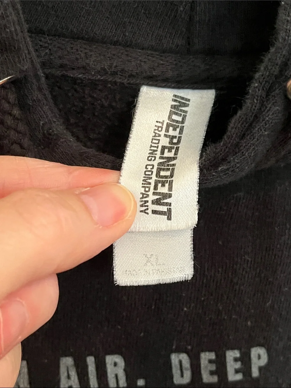 Sorinex Outdoors Men's Black Logo Hoodie - Picture 2 of 4